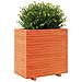 Fioriera Giardino Marrone Cera 70x40x72,5cm Legno Massello Pino - Foto miniatura 10