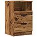 Comodini Legno Antico 2 Pz 40x36x65 Cm In Legno Multistrato - Foto miniatura 2