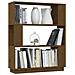 Lusso Casadino -  Libreria/divisorio Ambrato 80x25x101 Cm Legno Massello Di Pino - Foto miniatura 3