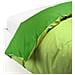 Sacco Copripiumino In Cotone Colore Verde Misura Piazza E Mezza - Foto miniatura 3