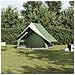 Tenda da Campeggio a Forma di A 3-Persone Verde Impermeabile - Foto miniatura 2