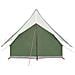 Tenda da Campeggio a Forma di A 3-Persone Verde Impermeabile - Foto miniatura 6