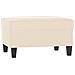 Set Divani 3 pz con Cuscini Beige in Tessuto Microfibra - Foto miniatura 5