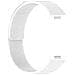Cinturino Magnetico In Silicone Effetto Pelle Di Litchi Per Huawei Fit 4, Fit 4 Pro, Fit 3 White - Foto miniatura 1