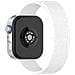 Cinturino Magnetico In Silicone Effetto Pelle Di Litchi Per Huawei Fit 4, Fit 4 Pro, Fit 3 White - Foto miniatura 2