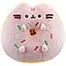 Peluche Rotondo A Forma Di Ciambella Da 14 Cm Kawaii In Poliestere, Rosa - Foto miniatura 1