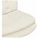 Poltrona Relax con Base Girevole Crema 63 x 75 x 76 cm Velluto - Foto miniatura 7