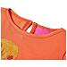 Maglietta da Bambina a Maniche Lunghe Arancione Bruciato 116 - Foto miniatura 3
