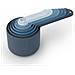 Set Misurini Nest Measure Tazze E Cucchiai Dosatori Per Cucina Salvaspazio Con Misure Metriche E Imperiali Design Impilabile Colore Blu - Foto miniatura 1