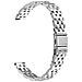 Elegante Cinturino In Acciaio Inossidabile A Cinque Perle Compatibile Con Garmin Lily 2 Silver - Foto miniatura 1