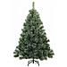 Albero di Natale artificiale con 150 LED Verde 120 cm PE e PVC - Foto miniatura 5
