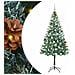 Albero di Natale artificiale Verde 180 cm PVC e Acciaio - Foto miniatura 1