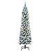 Albero di Natale artificiale con 300 LED Bianco 210 cm - Foto miniatura 3