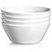 Set di 4 Ciotole Zuppa 32 OZ, Ceramica Bianca, Lavastoviglie e Microonde - Foto miniatura 1