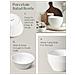 Set di 4 Ciotole Zuppa 32 OZ, Ceramica Bianca, Lavastoviglie e Microonde - Foto miniatura 2
