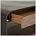 Tavolino Da Salotto In Legno E Metallo Nero 120x62x41 - Foto miniatura 7