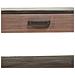 Tavolino Da Salotto In Legno E Metallo Nero 120x62x41 - Foto miniatura 8