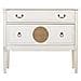 Cassettiera In Legno Bianco 88x38x72h - Foto miniatura 3