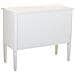 Cassettiera In Legno Bianco 88x38x72h - Foto miniatura 5