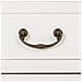 Cassettiera In Legno Bianco 88x38x72h - Foto miniatura 7