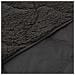 Duvet Estivo Antracite 155 x 200 cm Microfibra e Fleece Teddy - Foto miniatura 4