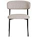 Set Di 2 Sedie Mira-beige-tessuto-59x55x79,5 Cm - Foto miniatura 2