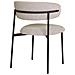 Set Di 2 Sedie Mira-beige-tessuto-59x55x79,5 Cm - Foto miniatura 4