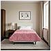 Duvet Estivo Rosa 155 x 220 cm Microfibra e Fleece Teddy - Foto miniatura 2