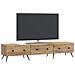 Mobile TV con cassetto Rovere Artigianale 147 x 34,5 x 30 cm - Foto miniatura 2