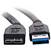 Cavo USB - USB Type A (M) a Micro-USB Type B (M) - USB 3.0 - 2 m  - Foto miniatura 2