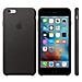 Custodia in Pelle per iPhone 6S Plus Nero - Foto miniatura 9