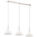 Lampada A Sospensione Cocktail Sb3 Small Bianco Max 3x40w E14-240v - Foto miniatura 2