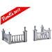 Recinto Della Piazza - Plaza Fence Set Da 4 Cod 74237 - Foto miniatura 1