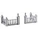Recinto Della Piazza - Plaza Fence Set Da 4 Cod 74237 - Foto miniatura 2