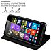 Custodia Compatibile Con Nokia Lumia 540 In Bruno Caffè - Coperchio Protettiva Con Chiusura Magnetica, Funzione Stand E Tasca Per Le Carte - Foto miniatura 7
