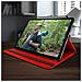 Custodia Ipad Air 2020 Supporto Regolabile 360° - Rosso - Foto miniatura 3
