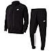 Tuta Uomo Sportswear Fleece Nera Taglia Xs Codice Bv3017-010 - Foto miniatura 1