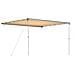 Tendalino per Camper e Roulotte 3,6x3x2,15 m Beige - Foto miniatura 2
