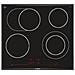 Piano Cottura PKN675DP1D a Induzione 4 Zone Cottura da 60.6 cm Colore Nero - Foto miniatura 1