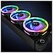 Riing Trio 12 LED RGB Radiator Fan TT Premium Edition Computer case Ventilatore - Foto miniatura 4