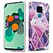 Custodia Compatibile Con Huawei Mate 30 Lite In Marmo Viola Onda No. 14 - Coperchio Protettivo In Silicone Tpu Con Motivo A Mosaico - Foto miniatura 1