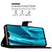 Custodia Compatibile Con Huawei Y9 2019 In Lilla Scuro Fiore - Coperchio Protettivo In Design Floreale Con Chiusura Magnetica, Funzione Stand E Slot Per Carte - Foto miniatura 4