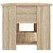 Tavolino Da Salotto Rovere Sonoma 79x49x41 Cm Legno Multistrato - Foto miniatura 6
