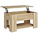Tavolino Da Salotto Rovere Sonoma 79x49x41 Cm Legno Multistrato - Foto miniatura 1