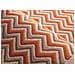 Tappeto Passatoia Tessuto Jacquard Linea Emozioni Dis. Zig Zag Twist Arancio 57x230 Arancio - Foto miniatura 2