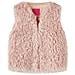 Gilet Da Bambina In Pelliccia Sintetica Rosa Chiaro 104 - Foto miniatura 1