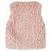 Gilet Da Bambina In Pelliccia Sintetica Rosa Chiaro 104 - Foto miniatura 2