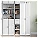 Credenza Bianca 30x42,5x185 cm in Legno Multistrato - Foto miniatura 1