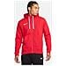 Felpa Con Cappuccio Full Zip Cw6887-657 Uomo Taglia 2Xl Colore Rosso - Foto miniatura 1
