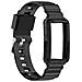 Cinturino Per Fitbit Charge 6/5/4/4 Se / 3/3 Se Black - Foto miniatura 1